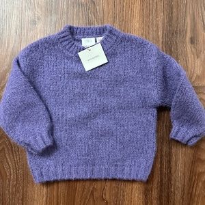 Zara kids luxury alpaca sweater new with tags